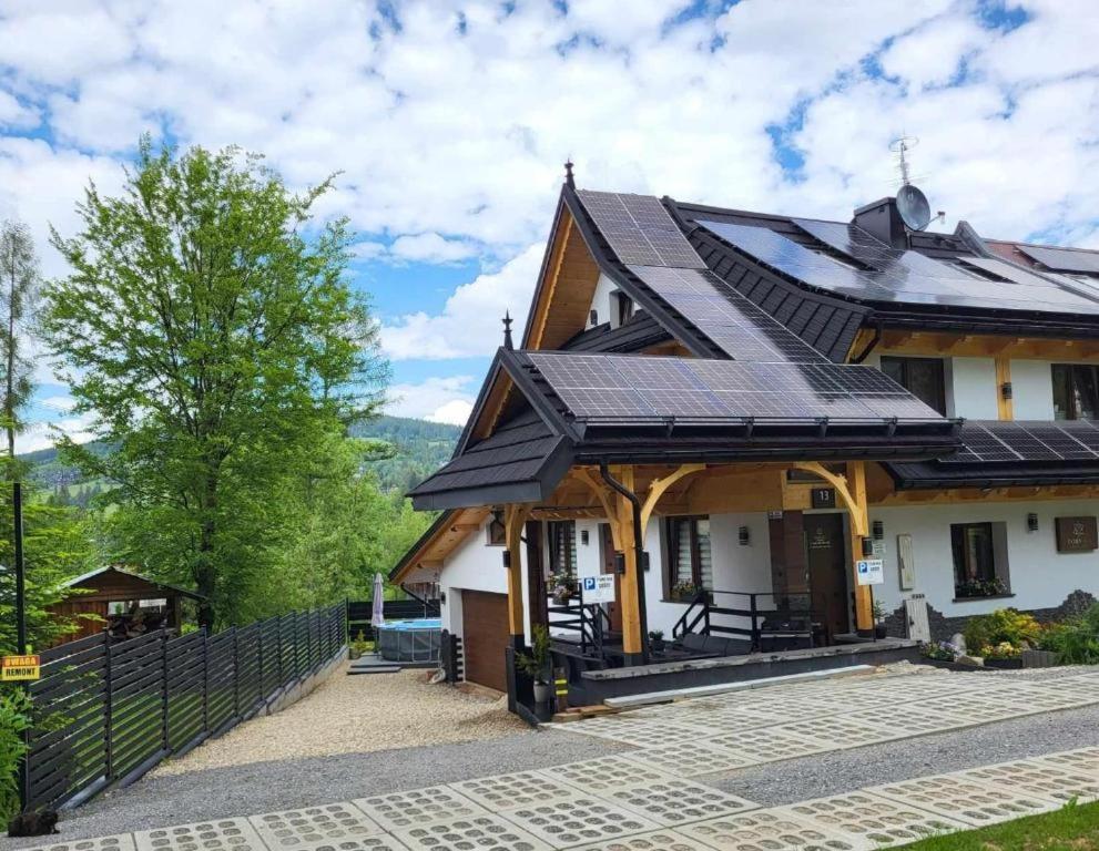 Apartament Tatravika Z Basenem I Widokiem Koscielisko Luaran gambar