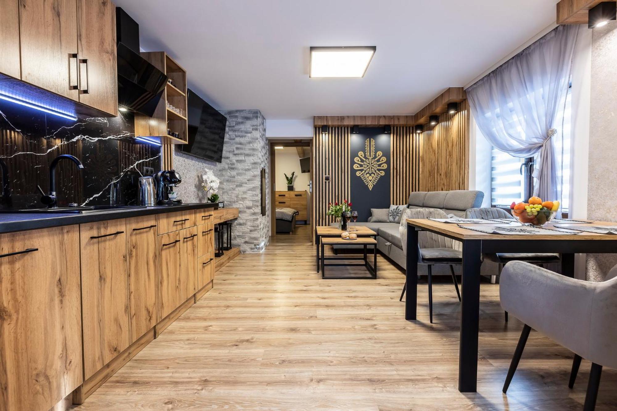 Apartament Tatravika Z Basenem I Widokiem Koscielisko Luaran gambar