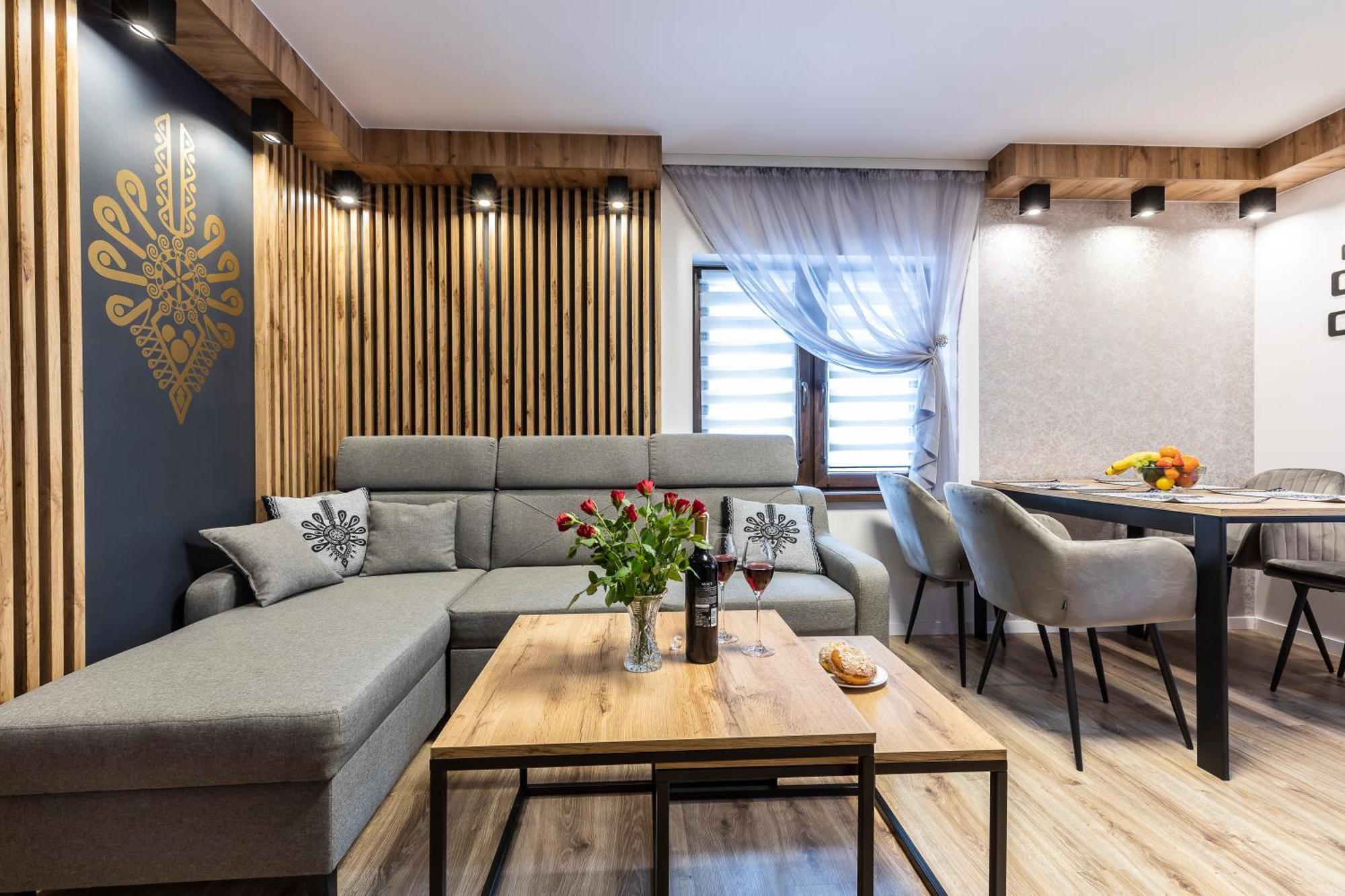 Apartament Tatravika Z Basenem I Widokiem Koscielisko Luaran gambar