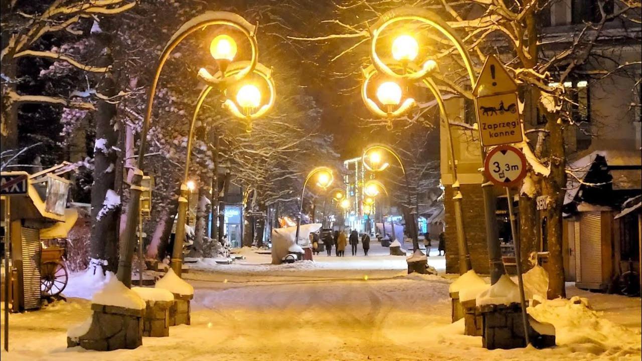 Apartament Tatravika Z Basenem I Widokiem Koscielisko Luaran gambar