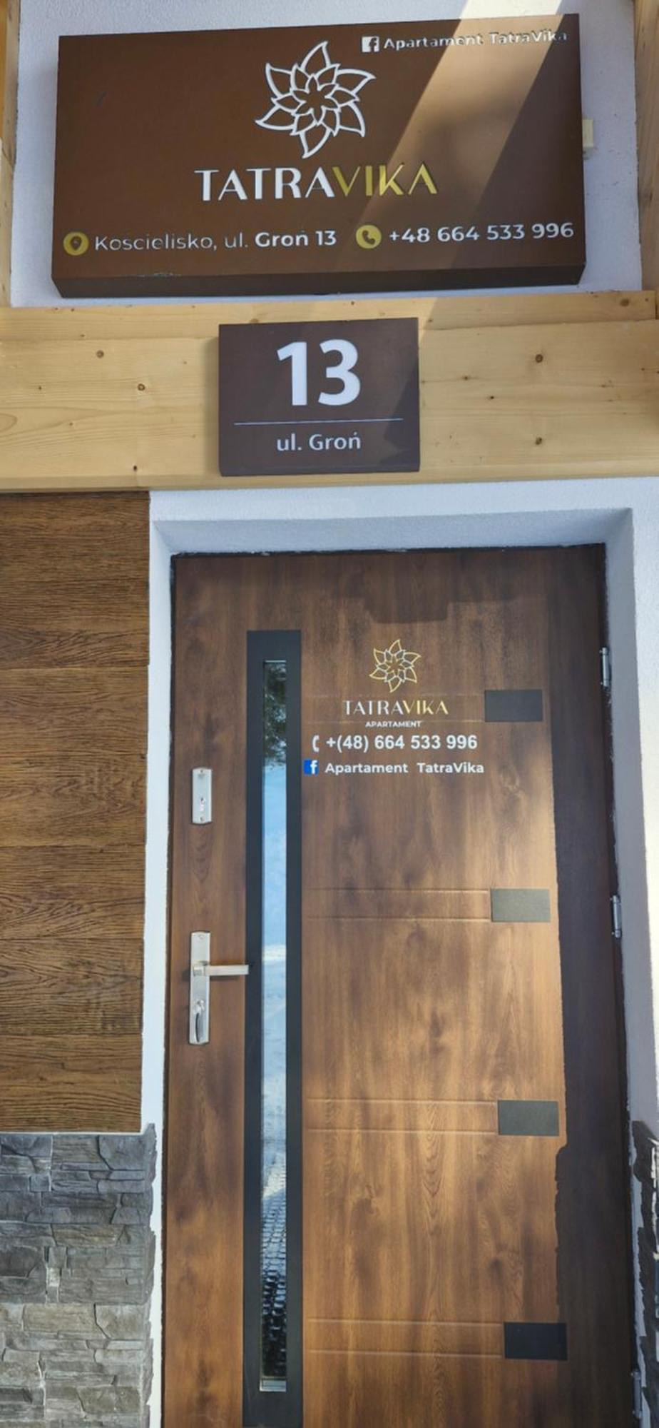 Apartament Tatravika Z Basenem I Widokiem Koscielisko Luaran gambar